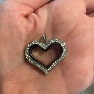 Origami owl heart locket. Locket only